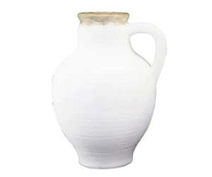 Carafe: Tuscan One Handle Carafe - White from Chambers Design Timaru