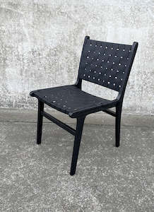 London Dining Chair in Fir- Black