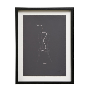 Wall Decor: Lulu framed Wall Art