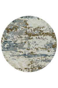 Floor Rugs: Round Fleur Rug