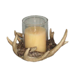 Homewares: Antler Candle Holder