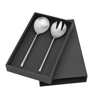 Broste Cutlery Sletten Large Salad Server Satin