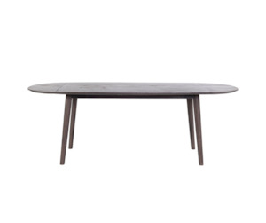 PURE Maui Dining Table 2.2 Rustical Oak/Carbon