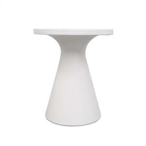 Side Tables: Corfu Concrete Pedestal Table