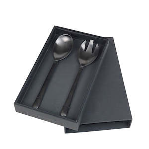 Kitchenware: BROSTE Hune Large Salad Server  Matt Black