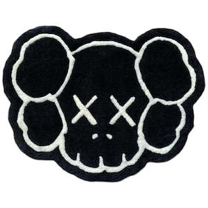 Rug: Skull Rug | Black/White