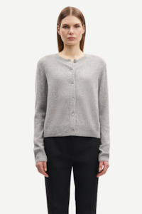 Samsoe Samsoe Saboston Cardigan - Grey Mel