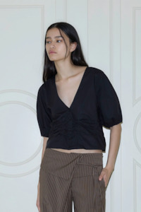 Deiji Studios Draw Top - Black