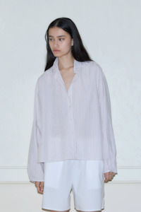 Deiji Studios Day Shirt - Musk Stripe