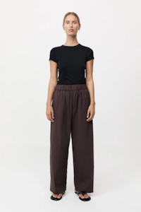 St. Agni Relaxed Pants - Chocolate Plum