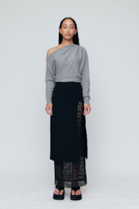 Wynn Hamlyn Franca Skirt - Black