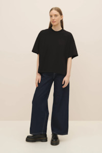 Kowtow Oversized Boxy Tee - Black