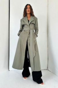 Paris Georgia Resort Trench - Green