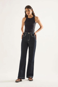 Outland Denim Farrah High Flare Jean - Rinse