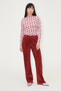 Stine Goya Long Pants - Bordeaux