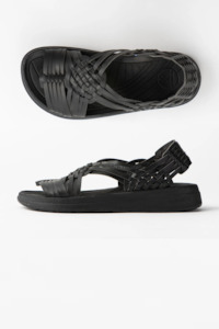 Designer Shoes Nz: Malibu Sandals Canyon - Black/Black