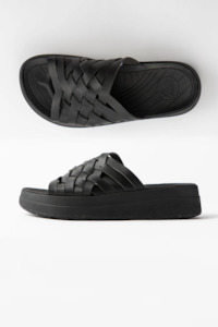 Malibu Sandals Zuma Platform - Black/Black