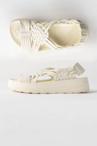 Designer Shoes Nz: Malibu Sandals Canyon Platform - Off White