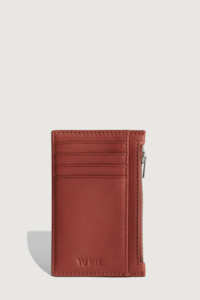 Yu Mei Frank Cardholder -  Terracotta Lambskin