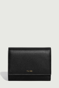 Yu Mei Grace Wallet - Black Deer Nappa