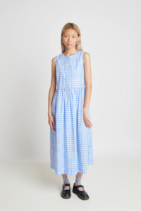 Twenty Seven Names: Twenty Seven Names Freya Dress - Sky Blue Gingham