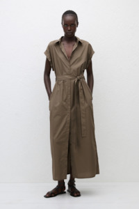 Matteau Sleeveless Shirt Dress - Birch