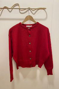 Chapman Grace Cardigan - Red