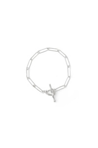 C&V Ribbon Bracelet - Silver