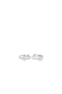 C&V Ripple Hoops - Silver