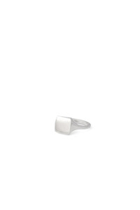 C&V Square Signet - Silver