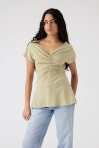 Dominique Healy Melody Tee - Pistachio