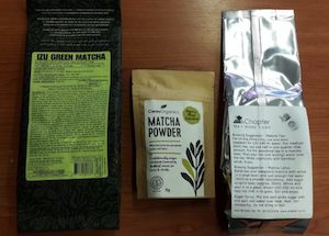 Tea wholesaling: Matcha