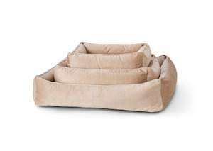 Luxury Dog Bed - Glam - Sand