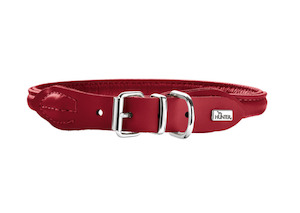 Pet: Elk Round and Soft Leather Collar