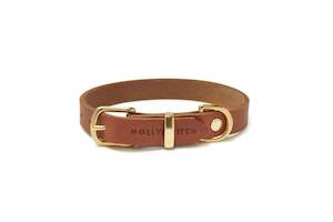 Butter Leather Collar - Sahara Cognac