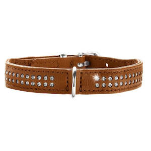 Elk Leather Diamond Collar