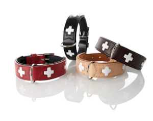 Swiss Organic Leather Collar