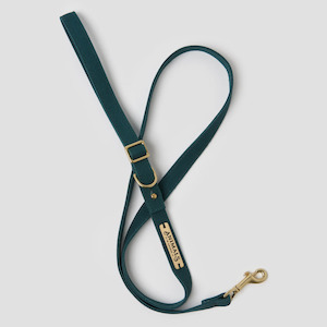 Pet: Forest Green Organic Canvas Dog Leash