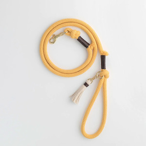 Organic Cotton Leash - Sunflower Yellow