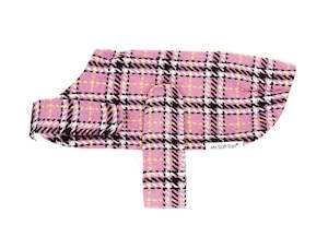 Pink Tartan Walking Coat