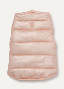 Arabella Puffer Vest - Peach