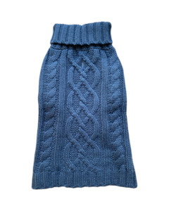 Wool Sweater - Boathouse Blue