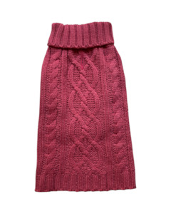 Pet: Wool Sweater - Peony