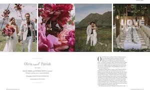 26 Aug Pat + Olivia’s wedding featured in NZ Weddings Magazine