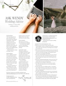 15 Jan New Zealand Wedding Magazine Tricks and Tips Feature