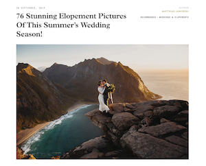 22 Sep Looks Like Film 76 Epic Elopement pics of the summer