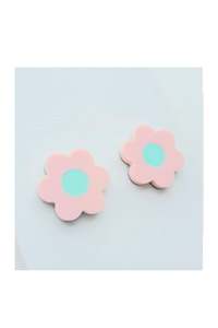 Daisy Stud | Blush-mint