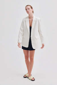 Disa Blazer | Bright White