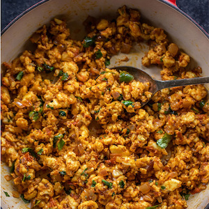 Paneer burji