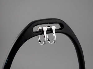 Horseshoe Nail Hoops Plain